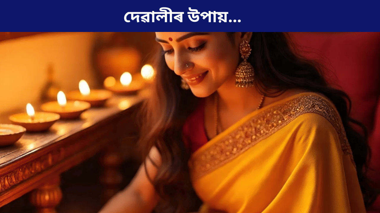 Diwali 2025: দেৱালীৰ নিশা কৰক এই সহজ উপায়! ঘৰলৈ আহিব শান্তি, হ’ব আৰ্থিক উন্নতি… Diwali 2025: দেৱালীৰ নিশা কৰক এই সহজ উপায়! ঘৰলৈ আহিব শান্তি, হ’ব আৰ্থিক উন্নতি…