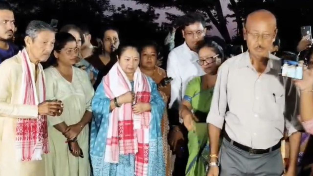 গৰিমাই কয়, "সোণাপুৰৰ পৰা জাগীৰোডলৈকে ঠাইখিনি জুবিনৰ নাহৰবন হওক। নাহৰবনৰ মাজত  জুবিন সুখেৰে থাকিব।" সকলোকে নাহৰৰ পুলি ৰোপন কৰিবলৈ আহ্বান।