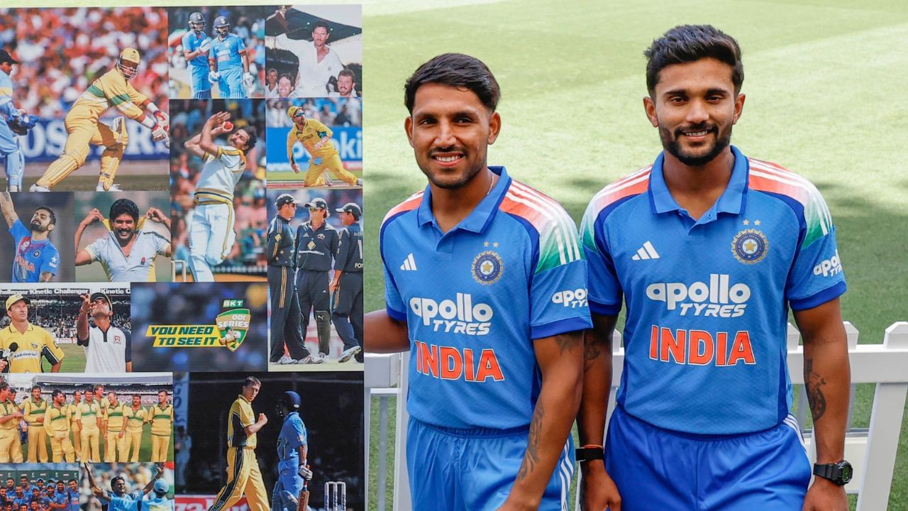 এই নতুন জাৰ্চি পূৰ্বৰ এদিনীয়া জাৰ্চিতকৈ যথেষ্ট পৃথক দেখা গৈছে। পাৰ্থৰ অপ্টাছ ষ্টেডিয়ামত আজি ভাৰতীয় দলৰ দুই সদস্য ধ্ৰুৱ জুৰেল আৰু নীতিশ ৰেড্ডীক নতুন এদিনীয়া জাৰ্চিত দেখা পোৱা গ’ল। নতুন জাৰ্চিৰ কান্ধত ত্ৰিৰংগ শ্বেড আৰু সন্মুখত নতুন স্প’নচ’ৰৰ ল’গ’ দেখা গৈছে।