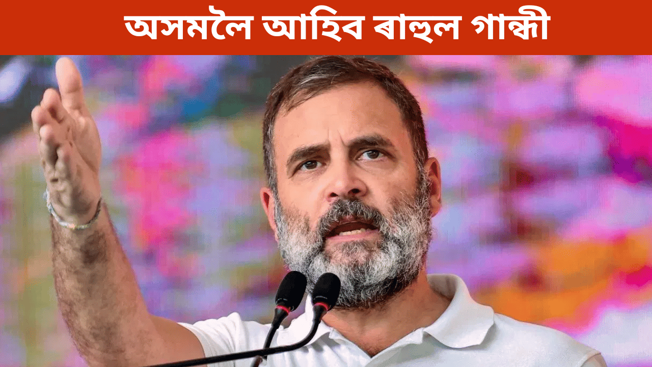 জুবিন গাৰ্গাক শ্ৰদ্ধাঞ্জলি জনাবলৈ অসমত উপস্থিত হ’ব ৰাহুল গান্ধী… জুবিন গাৰ্গাক শ্ৰদ্ধাঞ্জলি জনাবলৈ অসমত উপস্থিত হ’ব ৰাহুল গান্ধী…