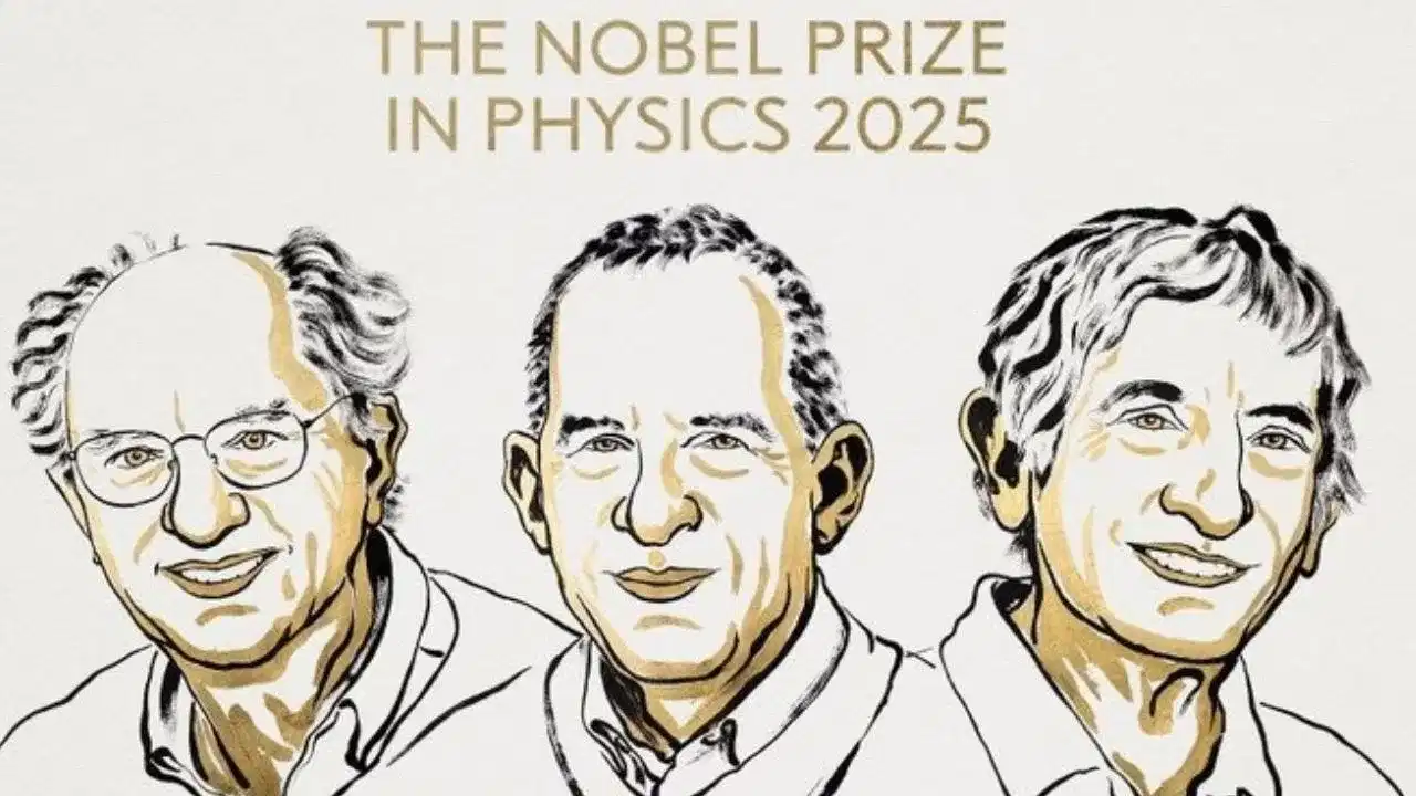 Nobel Prize 2025: ২০২৫ বৰ্ষৰ পদাৰ্থ বিজ্ঞানৰ নবেল বঁটা ঘোষণা Nobel Prize 2025: ২০২৫ বৰ্ষৰ পদাৰ্থ বিজ্ঞানৰ নবেল বঁটা ঘোষণা