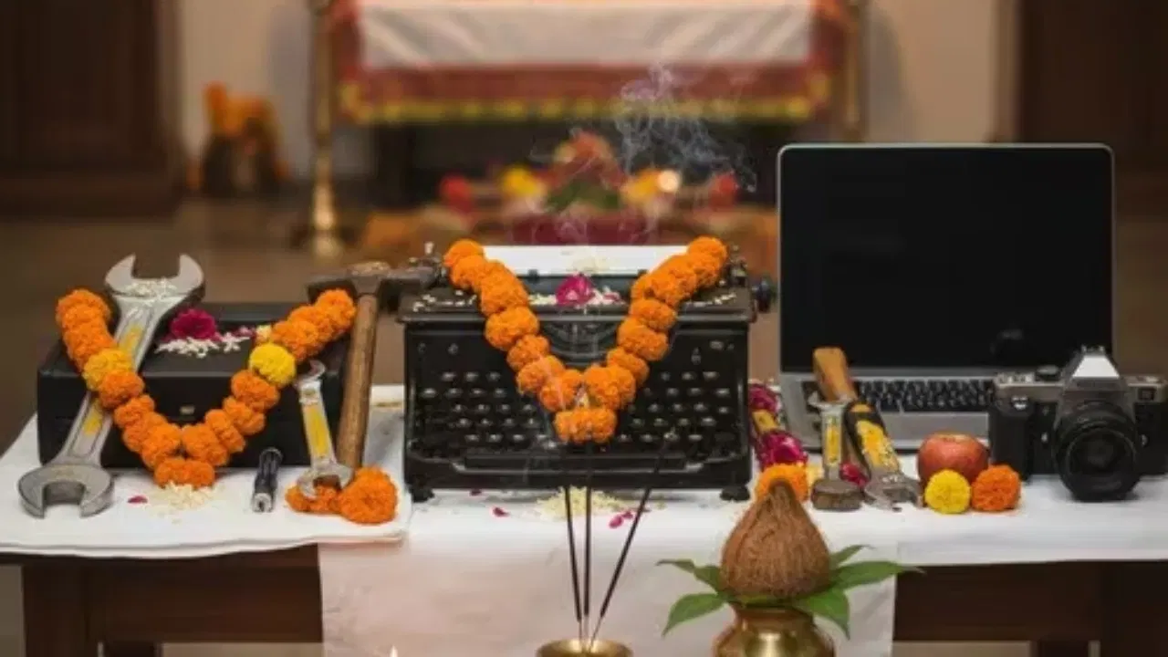দশমীৰ দিনাও অস্ত্ৰ পূজাৰ পৰম্পৰা আছে। ধৰ্মীয় বিশ্বাস অনুসৰি দশেৰাত অস্ত্ৰ পূজা কৰিলে যুদ্ধ আৰু সংঘাতত জয় লাভ হয়, আৰু সুৰক্ষাও পোৱা যায়। সেই কাৰণে এই দিনটোত মানুহে অস্ত্ৰ পূজাও কৰে।