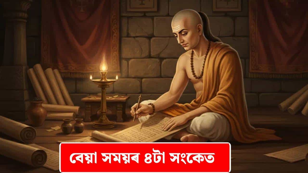 Chanakya Niti: জীৱনলৈ বেয়া সময় অহাৰ পূৰ্বে লাভ কৰিব এই ৪টা সংকেত! চাণক্য নীতিৰ পৰা জানক...