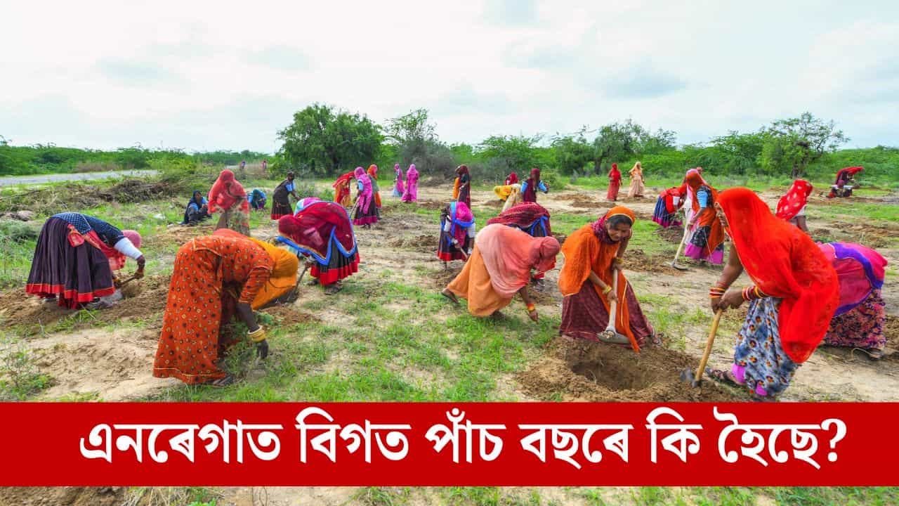 এনৰেগাত বিফলতা! বিগত ৫ বছৰত কোনো এখন ৰাজ্যত হোৱা নাই সম্পূৰ্ণ ১০০ দিনৰ কাম এনৰেগাত বিফলতা! বিগত ৫ বছৰত কোনো এখন ৰাজ্যত হোৱা নাই সম্পূৰ্ণ ১০০ দিনৰ কাম