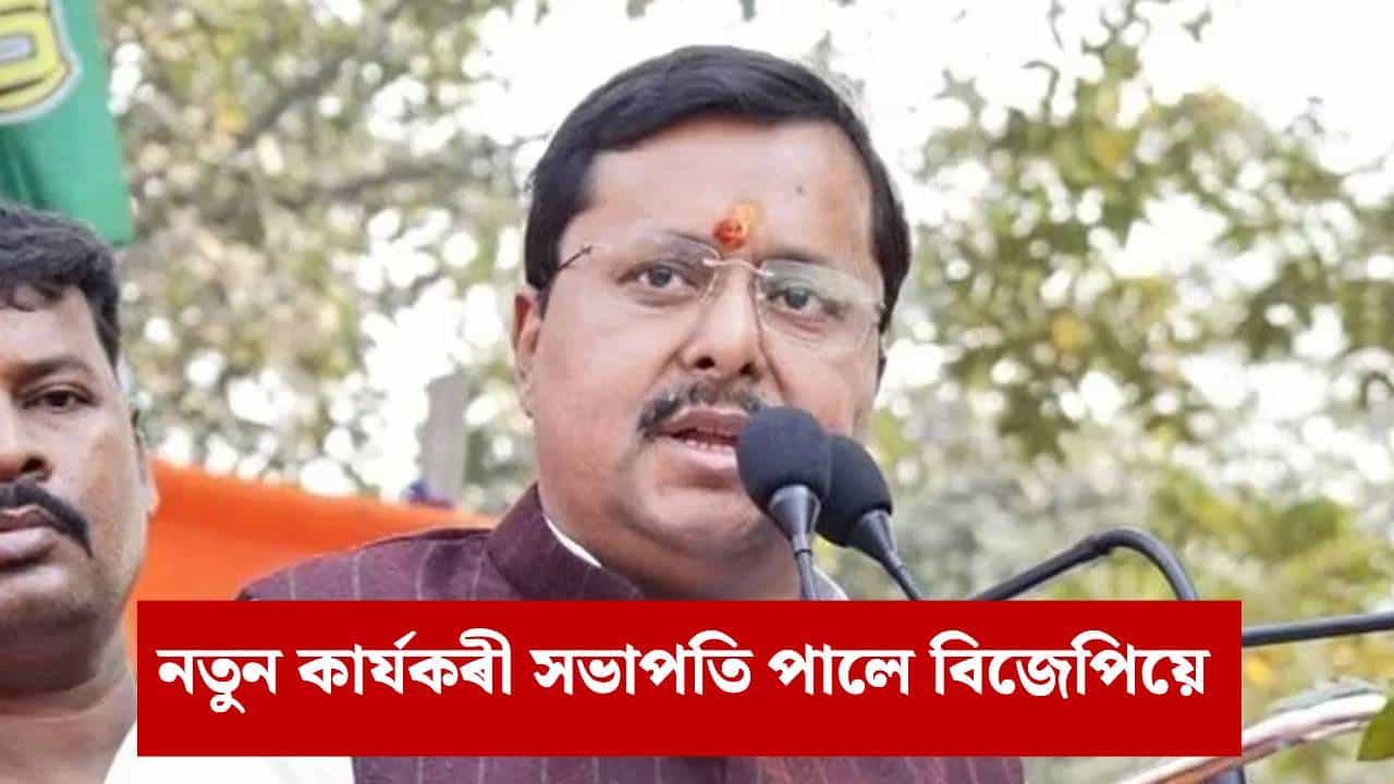 কোন হ’ব বিজেপিৰ সৰ্বভাৰতীয় সভাপতি? নীতিন নবীনক কাৰ্যকৰী সভাপতিৰ দায়িত্ব দিয়াৰ পাছতে আৰম্ভ চৰ্চা... কোন হ’ব বিজেপিৰ সৰ্বভাৰতীয় সভাপতি? নীতিন নবীনক কাৰ্যকৰী সভাপতিৰ দায়িত্ব দিয়াৰ পাছতে আৰম্ভ চৰ্চা...