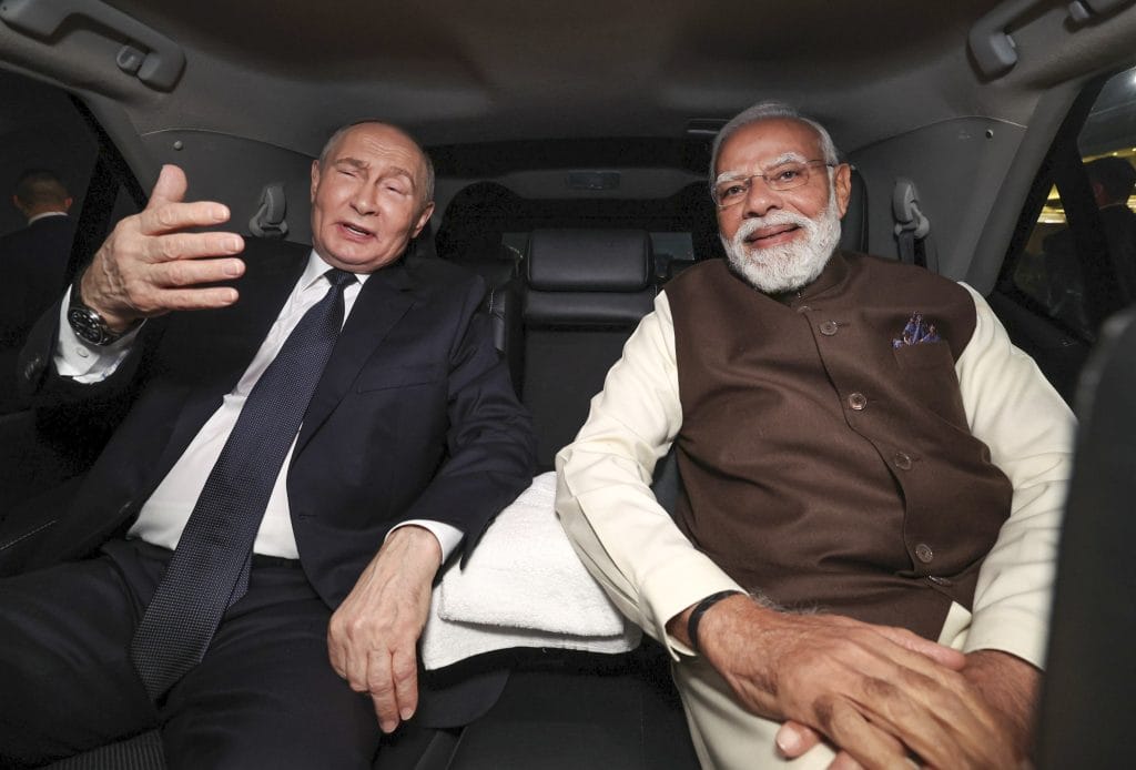Russian Prez Putin In Delhi