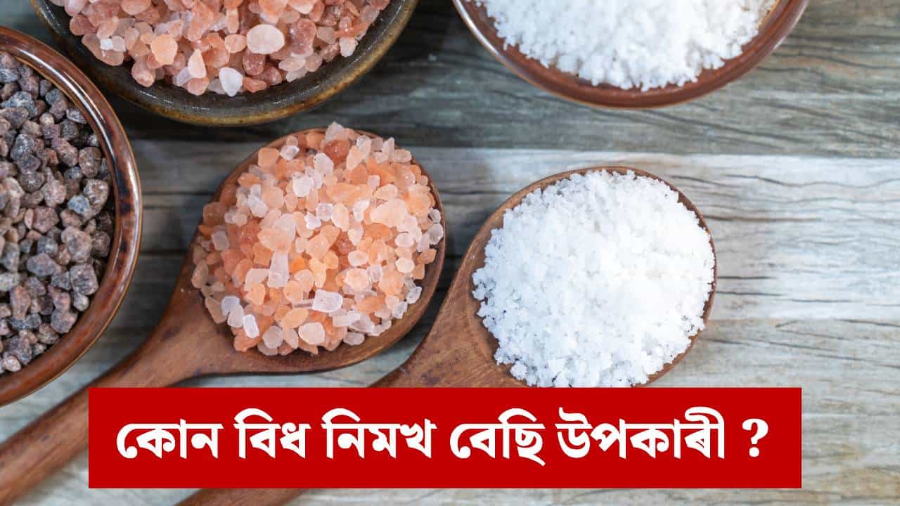 হোৱাইট, পিংক নে ব্লেক চল্ট ! কোন বিধ নিমখ স্বাস্থ্যৰ বাবে বেছি উপকাৰী ? হোৱাইট, পিংক নে ব্লেক চল্ট ! কোন বিধ নিমখ স্বাস্থ্যৰ বাবে বেছি উপকাৰী ?