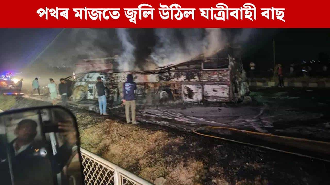 ভয়ংকৰ পথ দুৰ্ঘটনা! জীৱন্তে অগ্নিদগ্ধ হৈ মৃত্যু ১০ জনকৈ লোকৰ, আহত বহু...