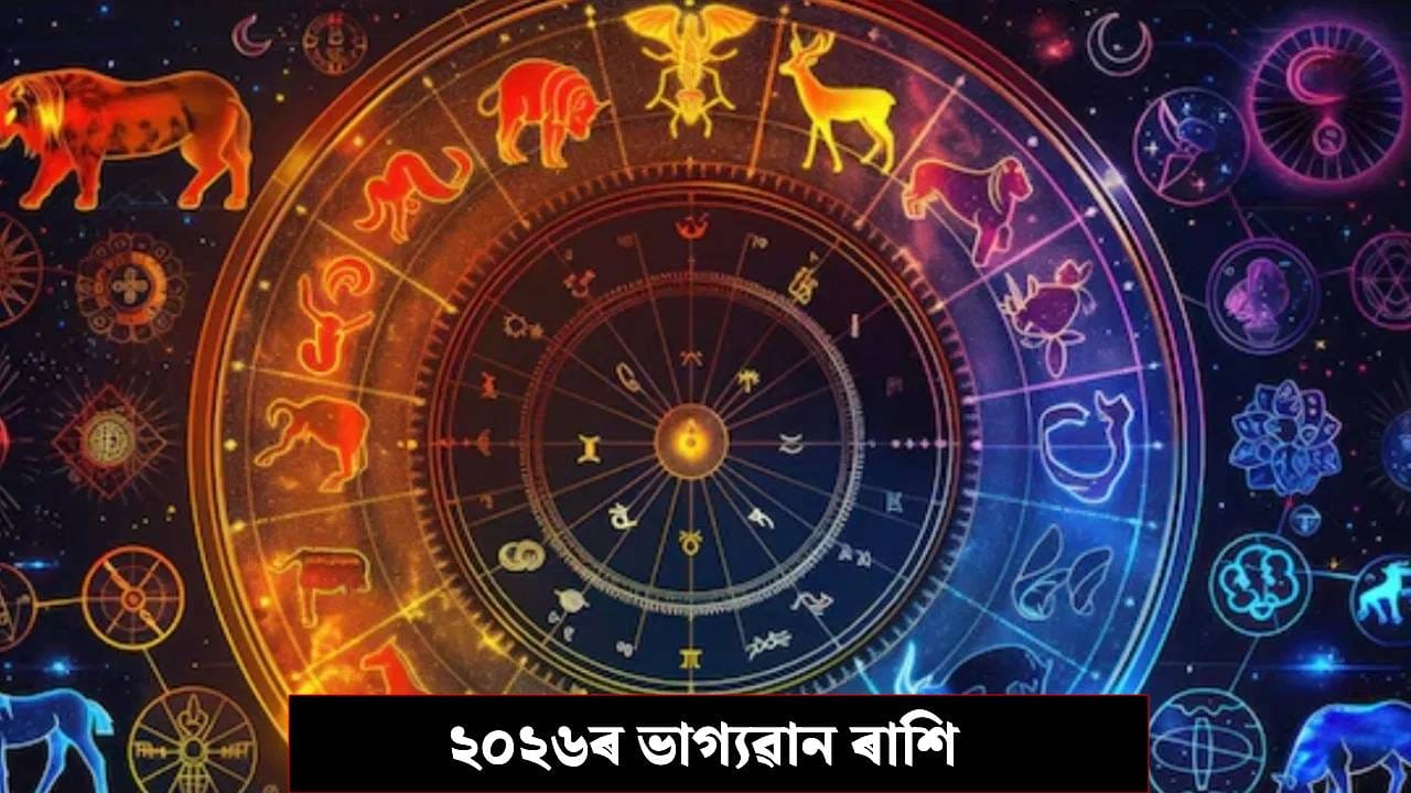 Zodiac Signs 2026: অত্যন্ত ভাগ্যৱান, ২০২৬ত কপাল ফুলিব এই ৪ ৰাশিৰ!