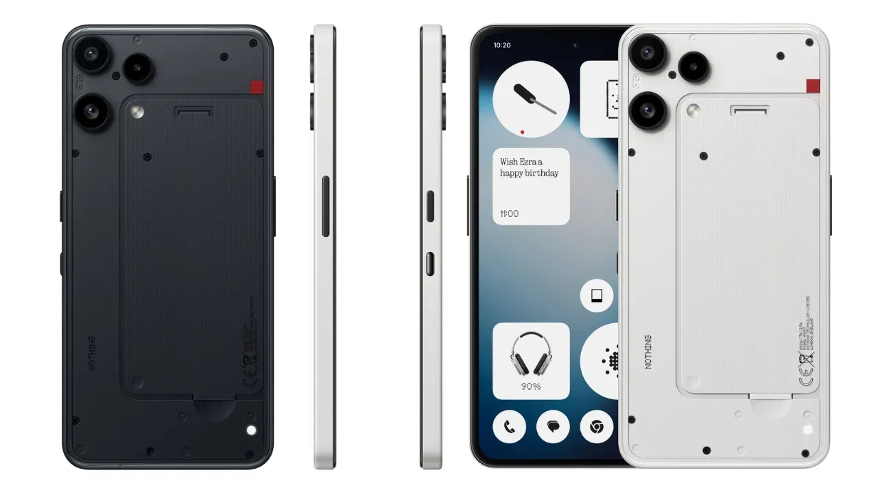 ষ্টানিং ডিজাইন:  Nothing Phone (3a) Liteৰ বগা ৰং আৰু চিগনেচাৰ ডিজাইনে ইয়াক আনৰ পৰা পৃথক কৰি ৰাখিছে। ইয়াৰ প্ৰিমিয়াম লুক, পৰিষ্কাৰ নথিং অ’ এছ, আৰু অনন্য ডিজাইনে আইফোনৰ দৰে অনুভৱ প্ৰদান কৰে। এই কাৰণেই এই ফোনটোৱে যুৱক-যুৱতী আৰু মূল্যৰ বিপৰীতে মূল্য ব্যৱহাৰকাৰীক পোনপটীয়াকৈ লক্ষ্য কৰি লয়। Nothing Phone (3a) Liteৰ লক্ষ্য হৈছে সেইসকল ব্যৱহাৰকাৰী যিসকলে বাজেটত প্ৰিমিয়াম ডিজাইন আৰু মসৃণ প্ৰদৰ্শন বিচাৰে। (Image-Nothing)