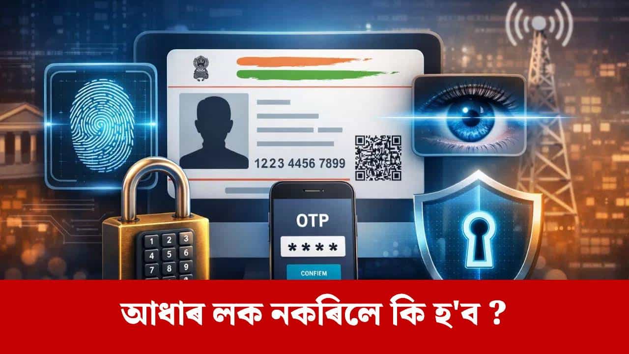 এই কাম নকৰিলে হব পাৰে সৰ্বস্বান্ত ! আধাৰৰ বায়মেট্ৰিক লক কেনেকৈ কৰিব?