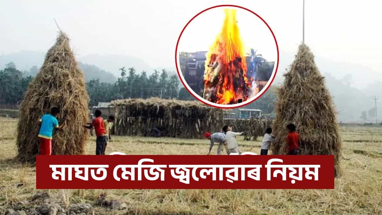 Bhogali Bihu: মাঘ বিহুত মেজি জ্বলোৱাৰ পৰম্পৰা, জানক তাৎপৰ্য আৰু সম্পূৰ্ণ নিয়মৰ বিষয়ে
