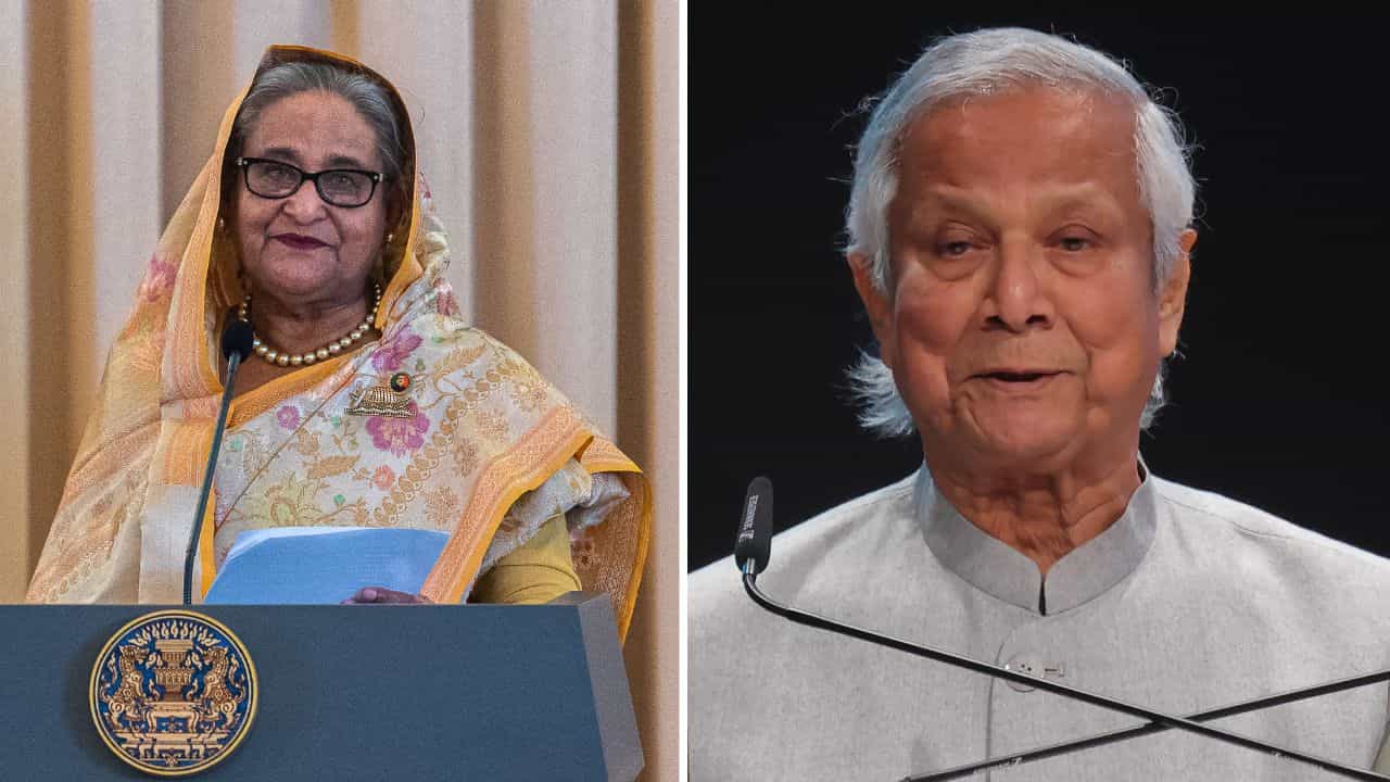 পৰ্দাৰ আঁৰৰ পৰাই দেশত গণতন্ত্ৰ উদ্ধাৰৰ অংগীকাৰ শ্বেখ হাছিনাৰ