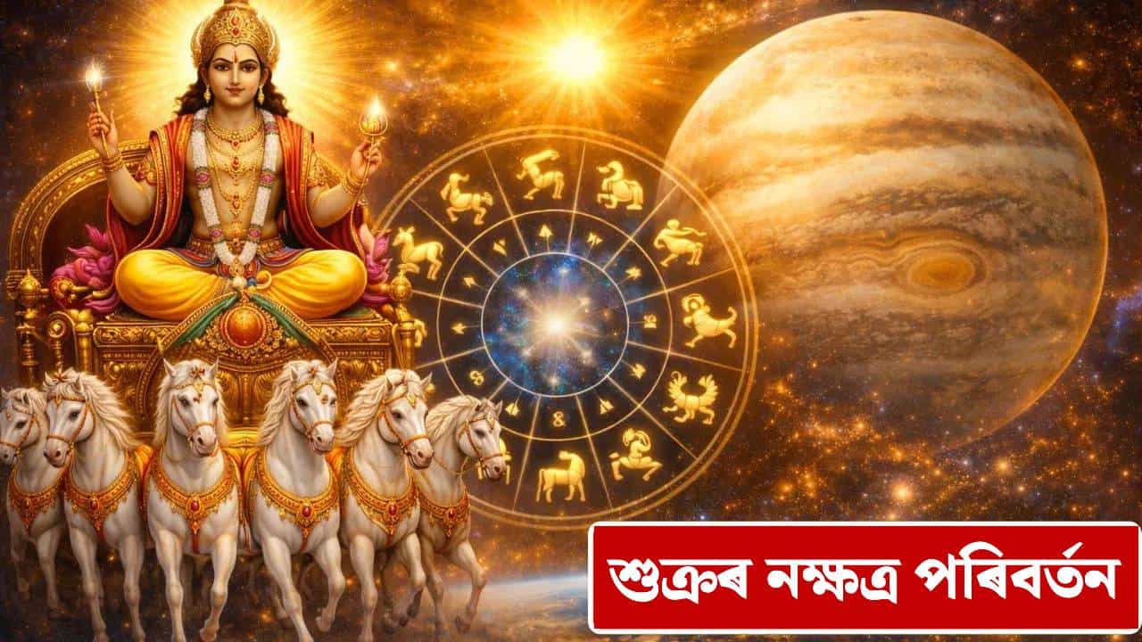 শুক্ৰৰ সৈতে সূৰ্যৰ সংযোগ, এই ৩ ৰাশিৰ লোকৰ ফুলিব কপাল!