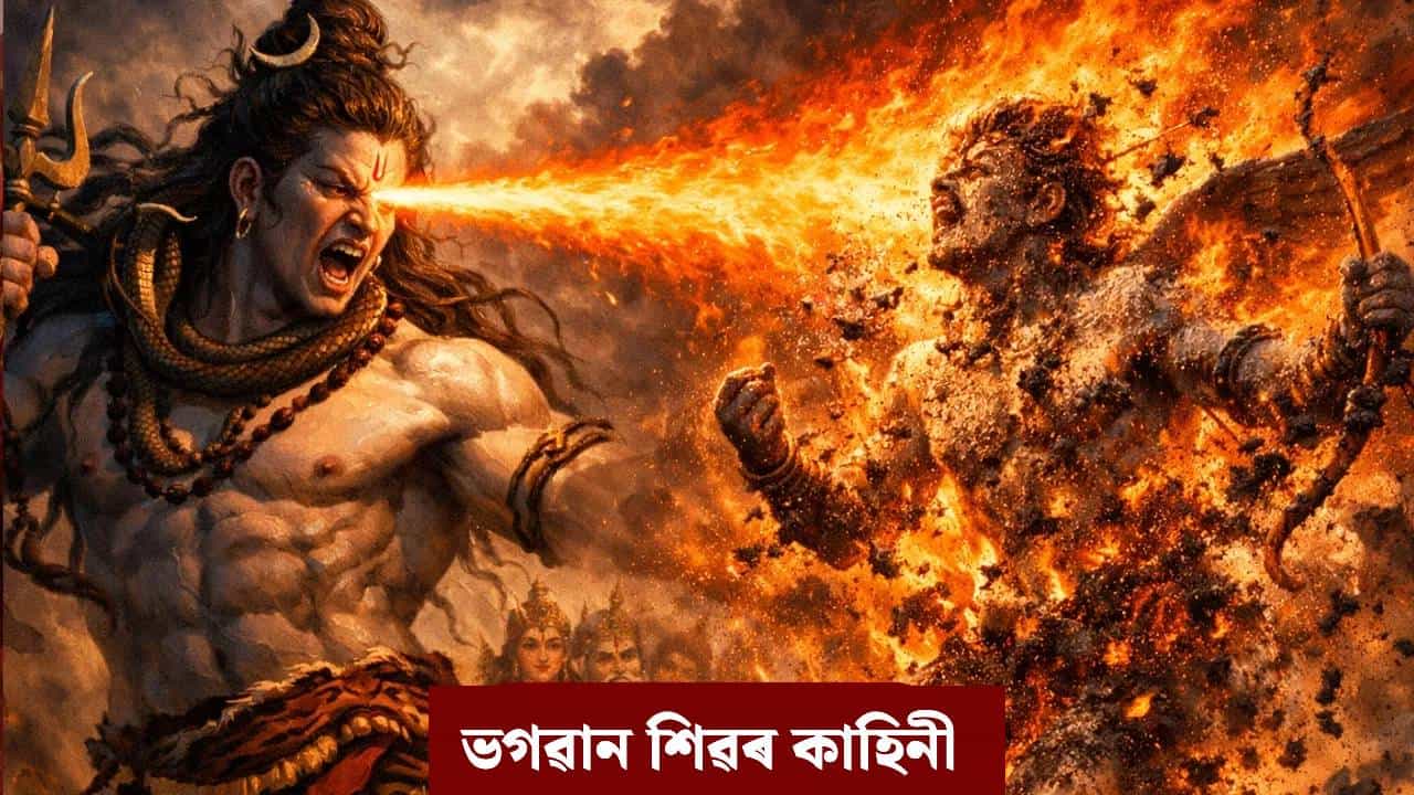 কিদৰে ভগৱান শিৱৰ ক্ৰোধত ভষ্ম হৈছিল কামদেৱ? এই পৌৰাণিক কাহিনী জানক...